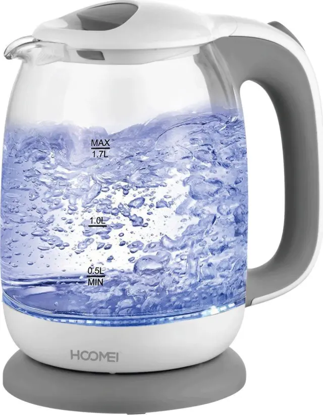 Hoomei HM-5550 Βραστήρας 1.7lt 2200W Λευκός