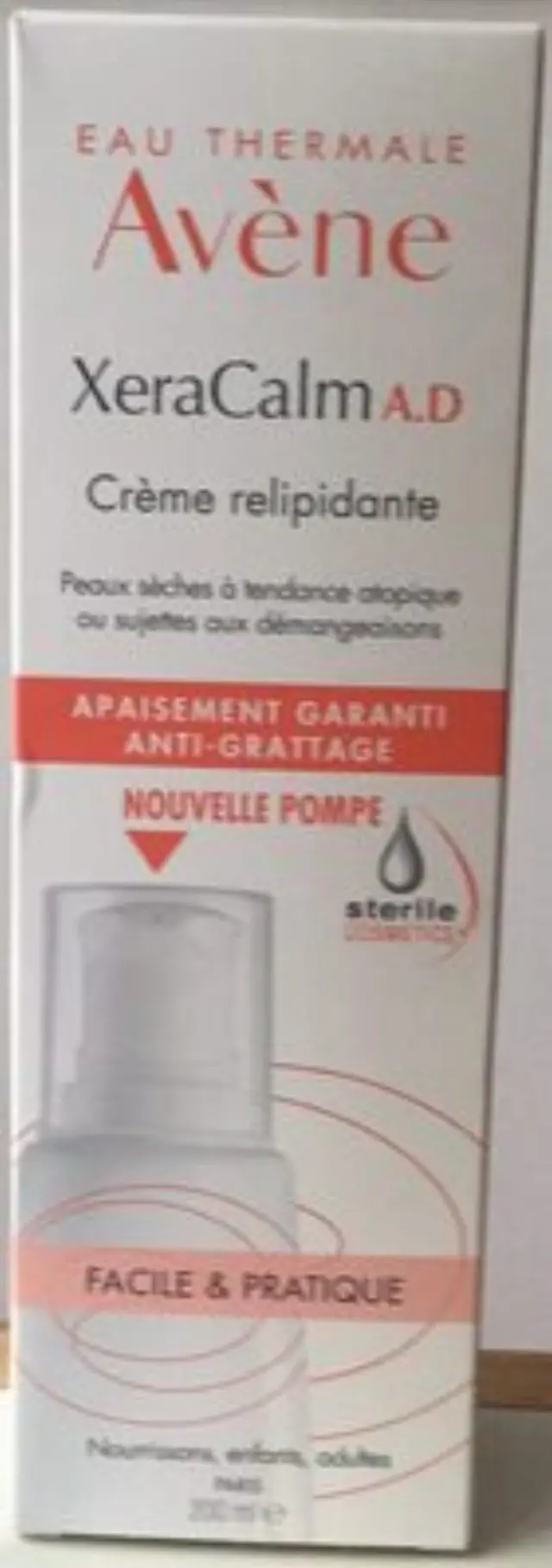 Eau Thermale Avène XeraCalm A.D Κρέμα για Αναπλήρωση των Λιπιδίων - Ξηρό Δέρμα με Τάση Κνησμού & Ατοπίας 200ml