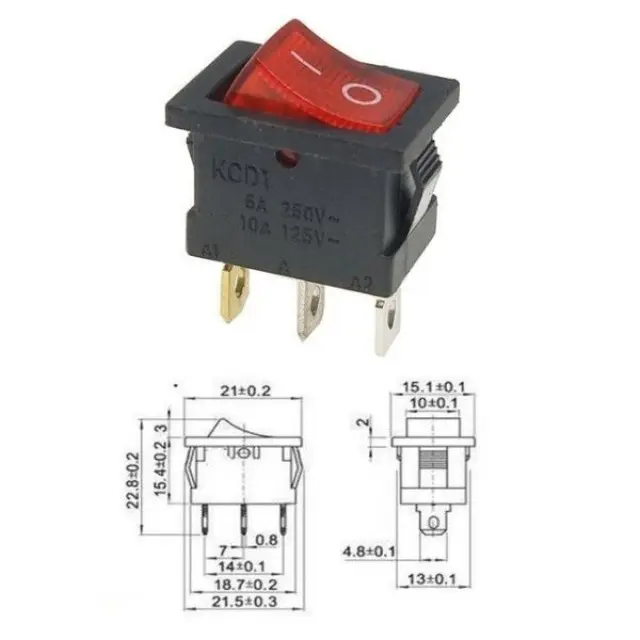 Διακόπτης οχημάτων On/Off - R-F13204C-23-4U - 180935 2