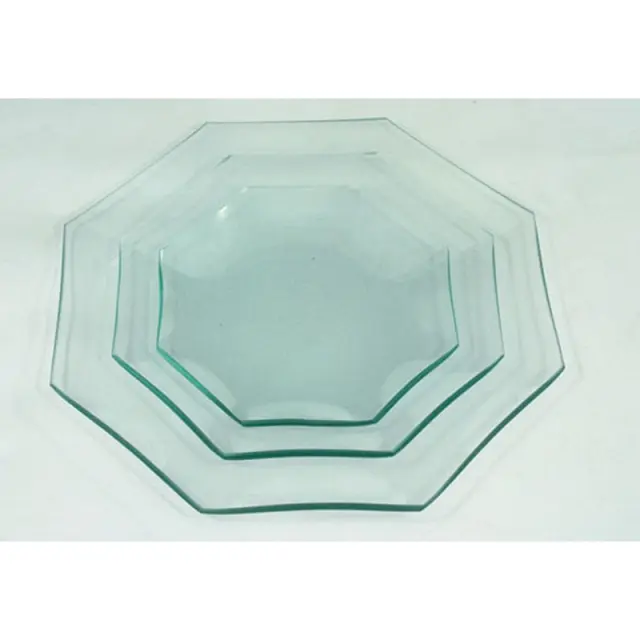 Γυάλινο Μπωλ οκτάγωνο, 18 cm