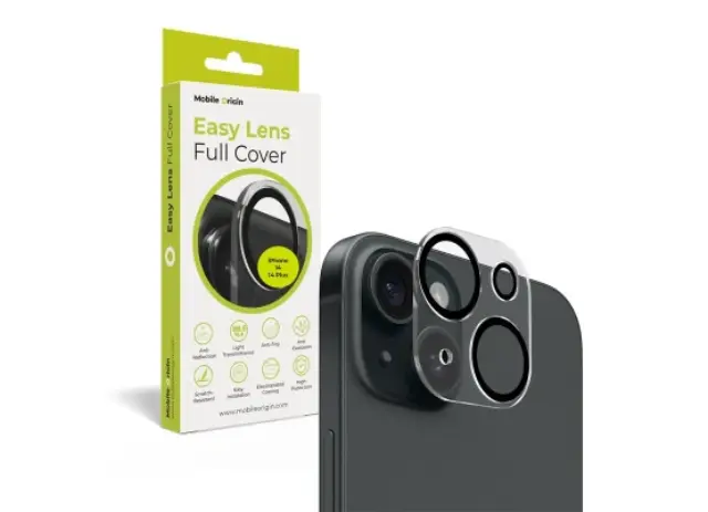 Mobile Origin Easy Lens full cover, clear - iPhone 14 / 14 Plus
