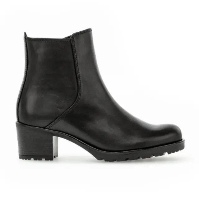 Gabor Μποτάκια Γυναικείο δέρμα Μαύρο GAB/52800 004-BLACK - 40