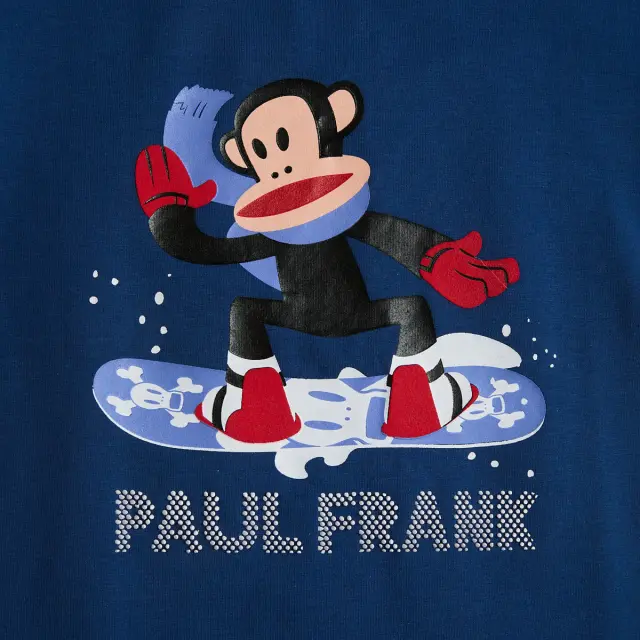 Μπλούζα Paul Frank με ανάγλυφα γράμματα 2
