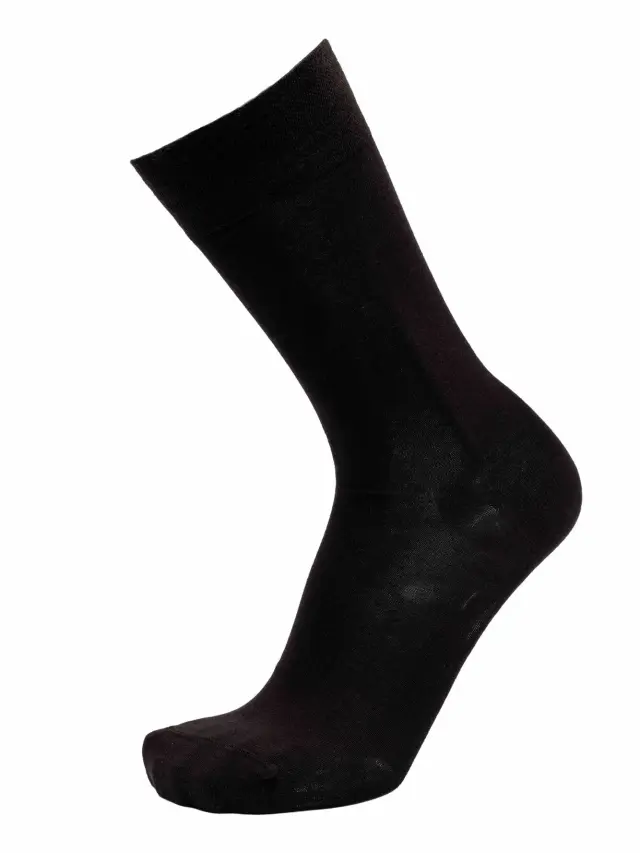SC-M102-718 - Brown - SOCKS MEN ULISSE MERCERISED SOLID - O/S 41-46