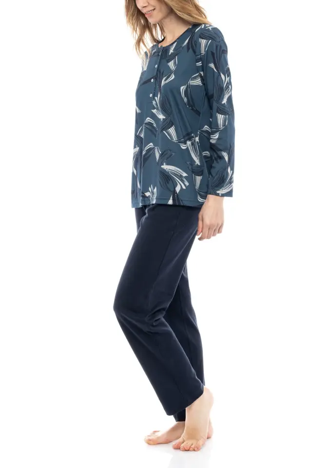 W1165 - Type - PYJAMA BLUE LEAF 3
