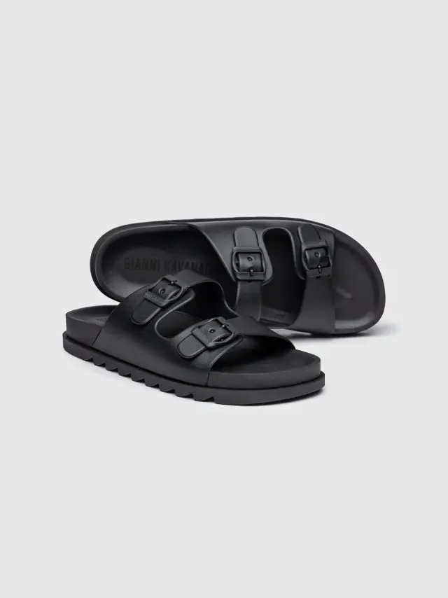 Gianni Kavanagh Ανδρικά EXPLORER Σανδάλια - Black - 41 2