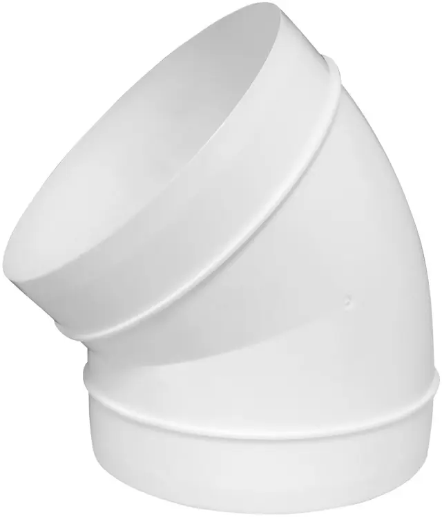 Europlast AL150-45 - Σύνδεσμος Αγωγών Πλαστικός, Γωνιακός 45°, Φ150mm