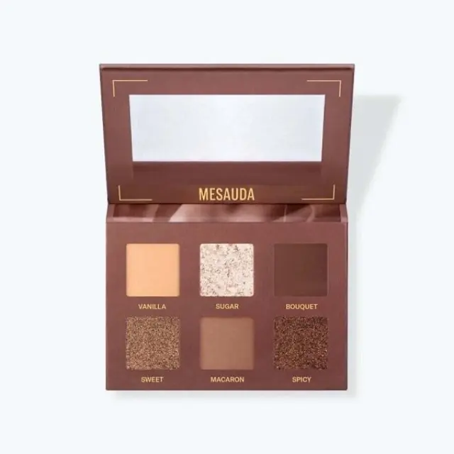 Mesauda Milano Bare Harmony 2.0 Παλέτα με Σκιές Ματιών 6γρ 204 Delicious Rose