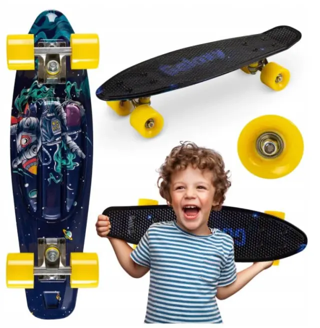 Momi Galaxy Τροχοσανίδα Scateboard Εως 50 Kg Spaceman 2