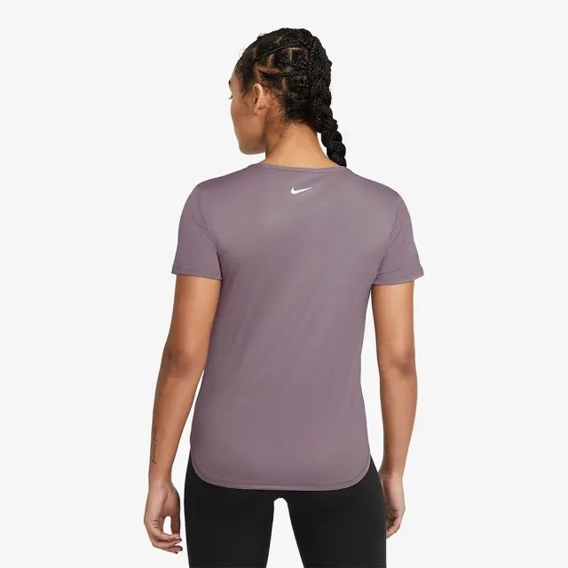 Nike Swoosh Run T-Shirt (CZ9278-531) - Μώβ - XS 2