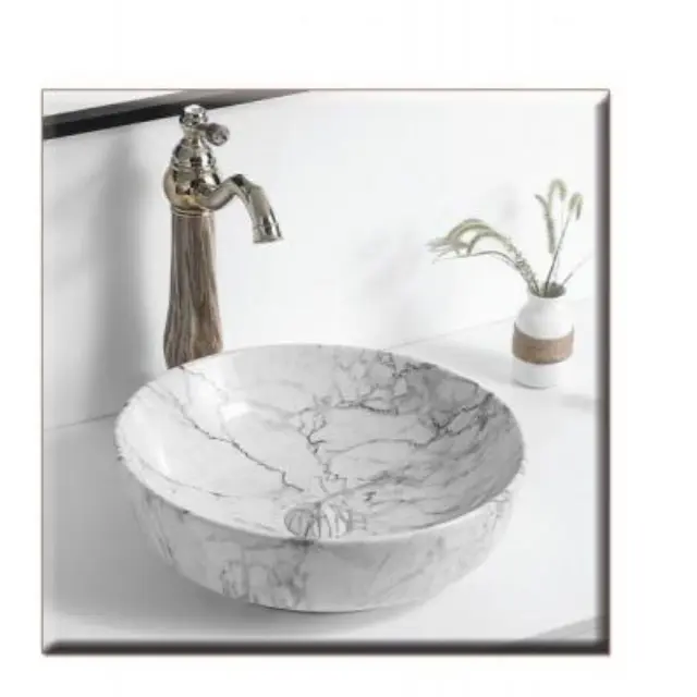 87-8428 SOLANTE-2 420*420*140 ΝΙΠΤΗΡΑΣ DECOR GREY-LIGHT ΜΑΡΜΑΡΟ GLORIA