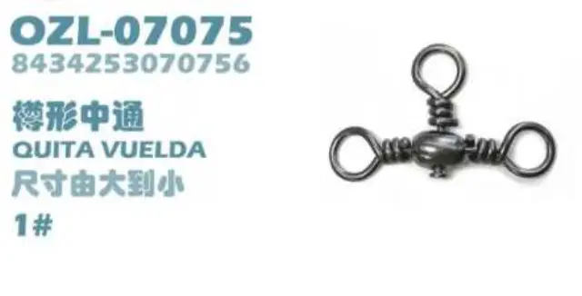 Στριφτάρι σταυρός - No.1/0 - 4pcs - 832598 2