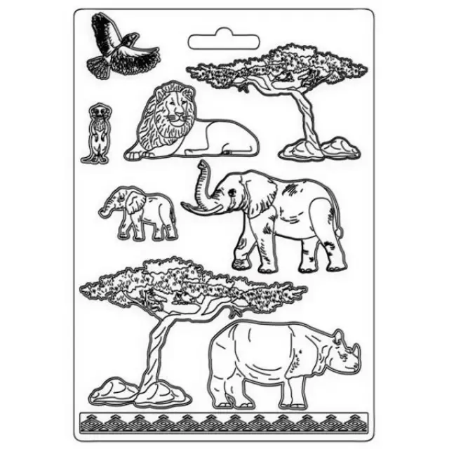 Εύκαμπτο Καλούπι για Σαπούνι-Γύψο - 21x29.7cm - Savana Elements