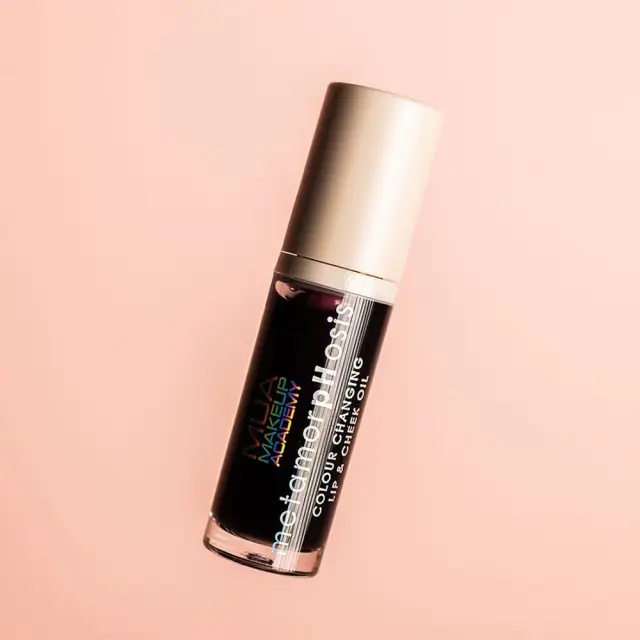 MUA Lip & Cheek Oil Bubble Hun Μωβ Ροζ Απόχρωση για Χείλη - Μάγουλα 7ml 3