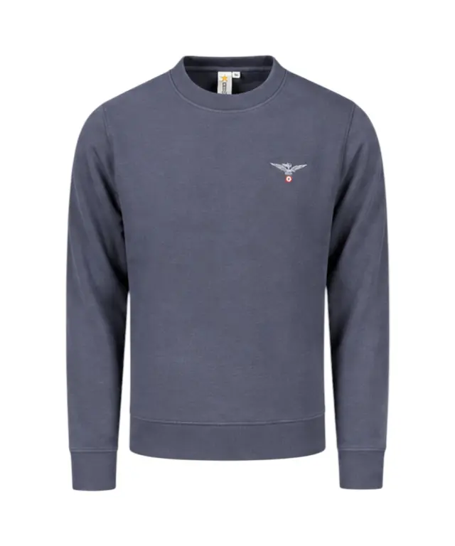 Accademia Militare - Ανδρική Μπλούζα Φούτερ W6S732-5731-044 Μπλε