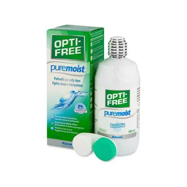 ALCON Opti-Free Pure Moist Υγρό Φακών Επαφής Travel Pack 300mL