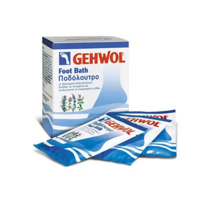 GEHWOL Foot Bath Περιποιητικό Ποδόλουτρο με Αιθέρια Έλαια, 10x20gr 2