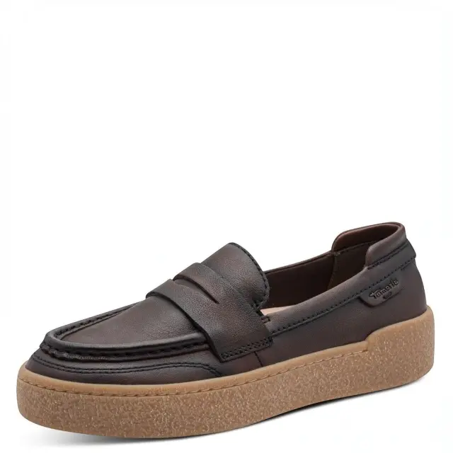 Μοκασίνι δερμάτινο Comfort Tamaris - 41