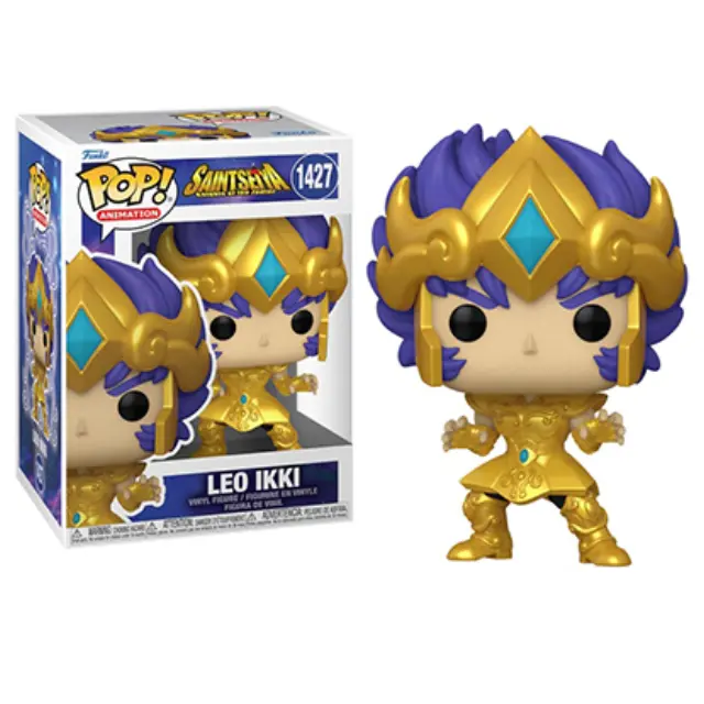 Funko Pop! Animation: Saint Seiya Knights of the Zodiac - Leo Ikki #1427 Vinyl Figure