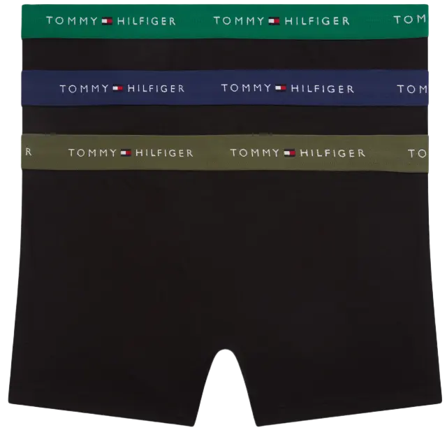 Tommy Hilfiger 3-Pack Signature Repeat Logo Waistband Trunks σετ ανδρικό μπόξερ UM0UM03890-5 2
