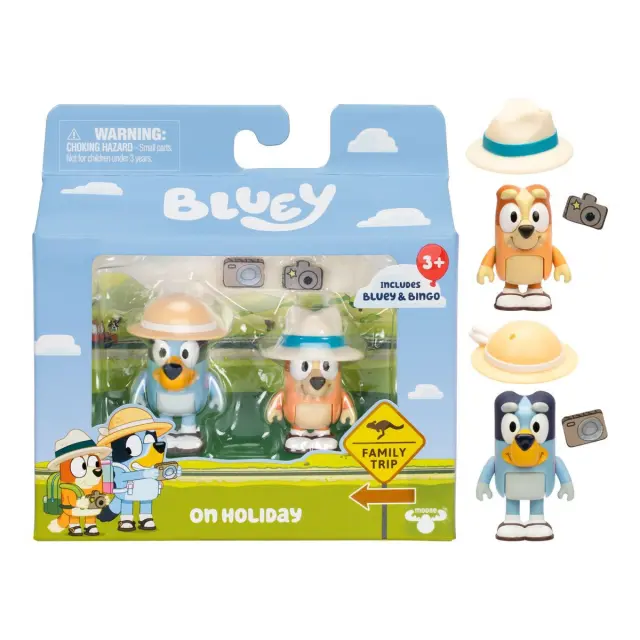 Σετ με 2 Φιγούρες Bluey 6εκ. and Αξεσουάρ 2