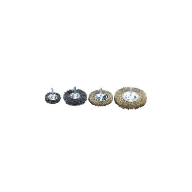 Συρματόβουρτσα Στρογγυλή Με Αξονάκι 50mm TOKEN TOOLING 880319
