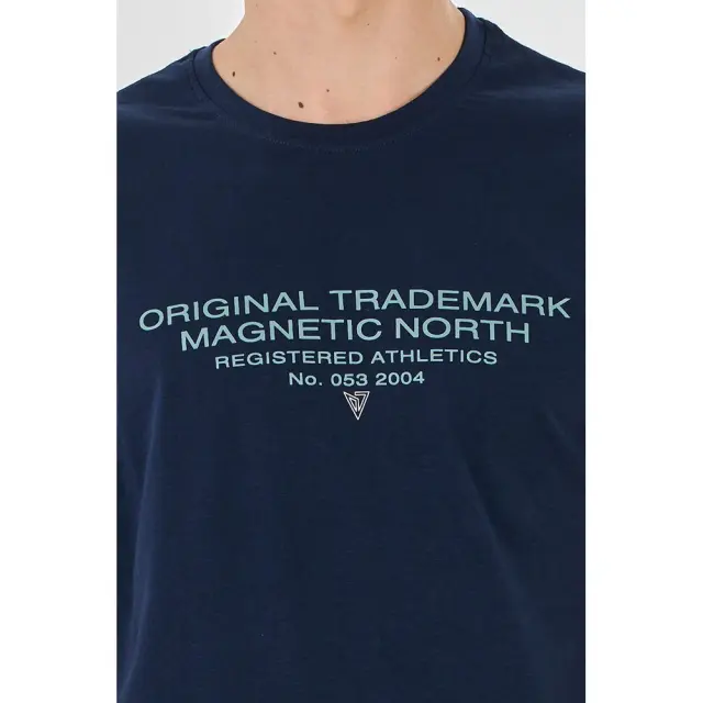 Magnetic North Original Trademark T-Shirt (23009-Navy Blue) - Μπλέ 2