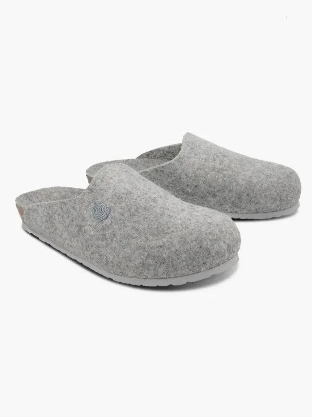 Genuins Παντόφλες Unisex τσόχα Γκρί GEN/HELSINKI GRAY 3