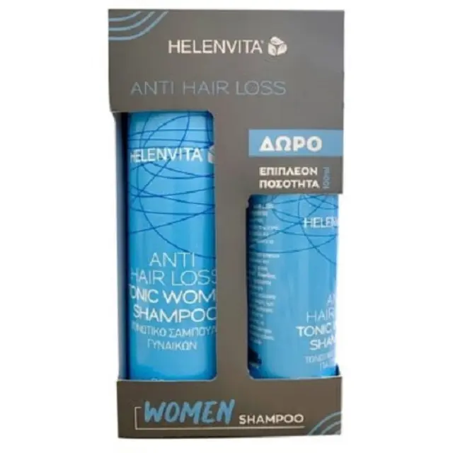 Helenvita Anti Hair Loss Tonic Women Shampoo 200ml + Δώρο επιπλέον ποσότητα 100ml