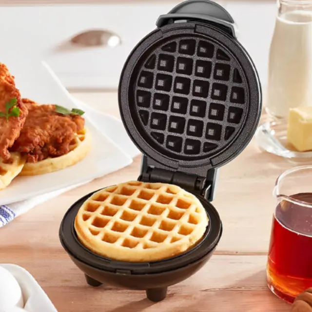 Andowl Q-HB66 Βαφλιέρα σε Στρογγυλό Σχήμα 350W (Τυχαία Επιλογή Χρώματος)