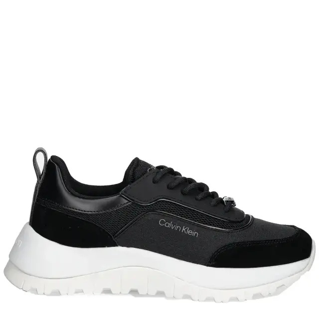 Γυναικεία Sneakers Calvin Klein HW0HW02487 BEH Μαύρα Μαύρο - 36