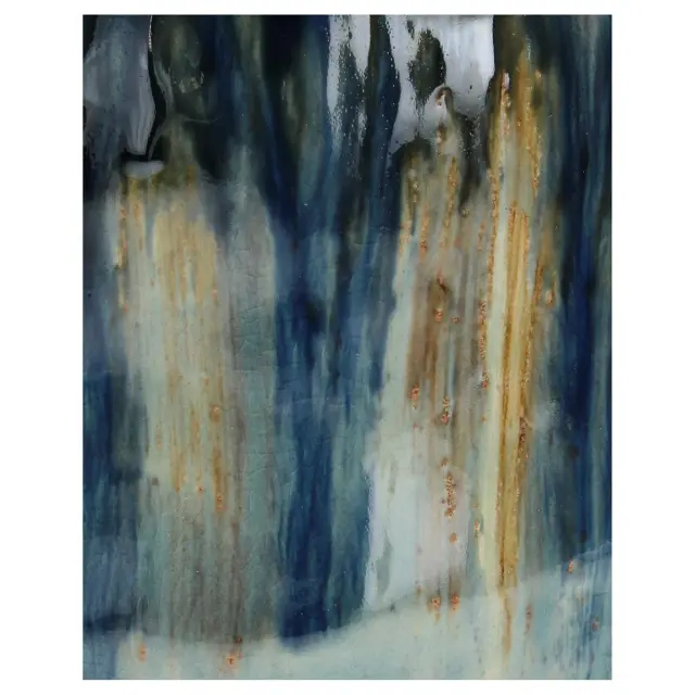 Βάζο Μπλε Κεραμικό 26x21.5x42cm 3