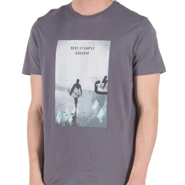 Emerson T-Shirt (191.EM33.57-Stone Grey) - Γκρί - XL 3