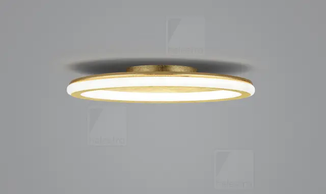 Φωτιστικό Οροφής LED SAO Gold Leaf Ø620mm Dimmable CRI90 IP20 Χρυσό 2