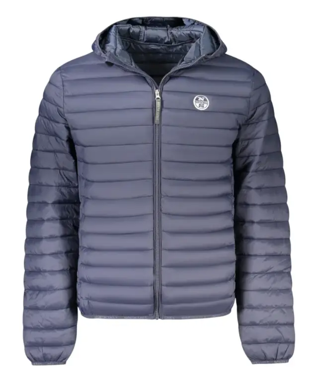 North Sails- Ανδρικό Μπουφάν Bomber Regular Fit 901070-000-0802 Μπλε Σκούρο