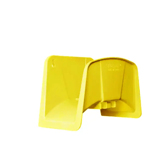 Siroflex 4895/2 Βάση τοίχου για λάστιχο 20x25x17Ycm Κίτρινη / 101001
