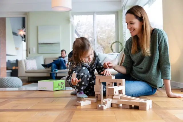 Cuboro Junior – Ξύλινο Παιχνίδι Cuboro με 40 Κύβους 3