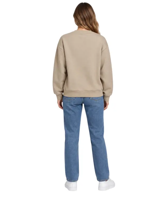 Norway Nautical School - Γυναικεία Μπλούζα Φούτερ 869003-KHAKI Μπεζ 3