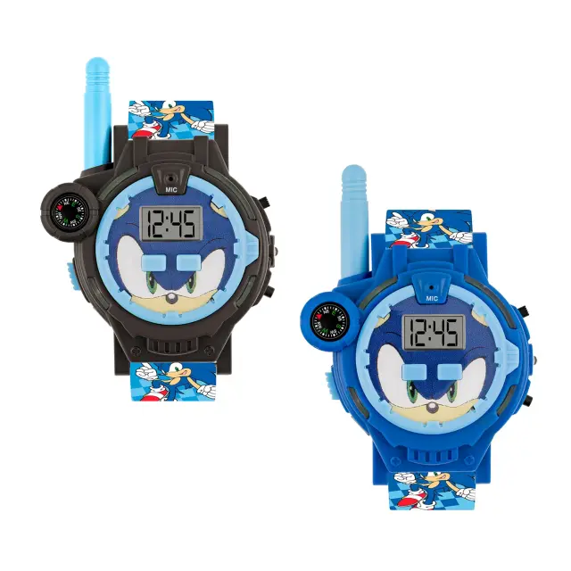 Disney Ρολόι Walkie-Taklie Sonic Σετ – 2τμχ