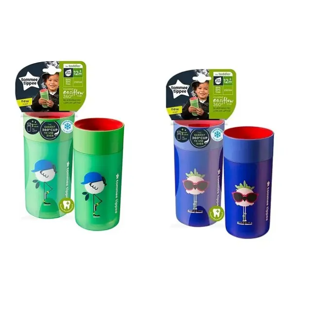 Tommee Tippee Παιδικό Ποτηράκι Explora από Πλαστικό Πράσινο 250ml για 12m+