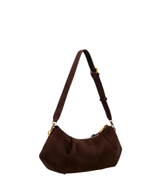 Guess - Γυναικεία Τσάντα Ώμου/Χειρός Allegra HWSG2237180-ESP Καφέ Σκούρο 2