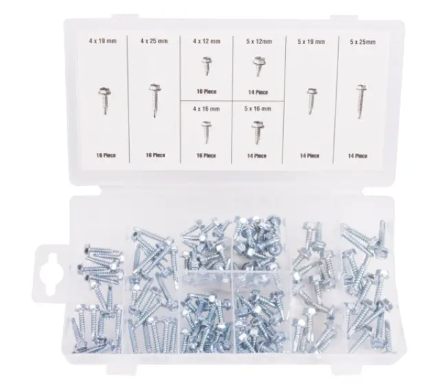 Screw selection self-tapping 120 pieces