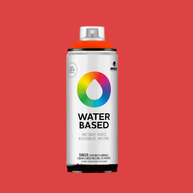 MTN Waterbased Spray Paint 400ml WB4 RV-3020 Light Red