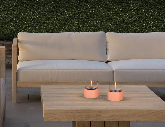 Επιτραπέζια Εστία Φωτιάς Breeze 10 Tenderflame με διάρκεια καύσης 4 - 5 ώρες, χωρητικότητα δεξαμενής 200ml και διαστάσεις 10x8.5cm - Peach TF-600076 3