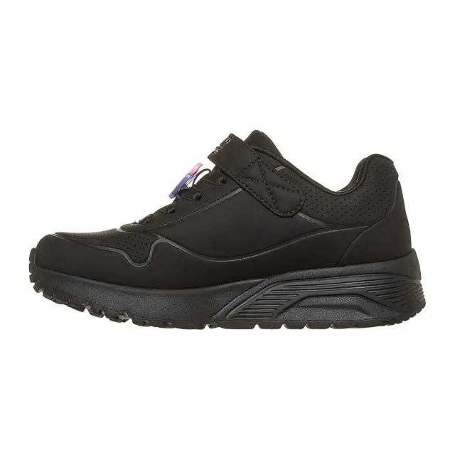 Skechers Girl's Uno Lite Heart Status Μαύρο - Μωβ 314966L-BKMT (Skechers) 2