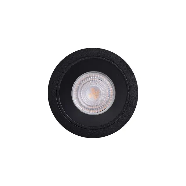 Ikon 03299G/B Χωνευτό σποτ σταθερό GU10/PAR16 ø7.5cm black Μαύρο