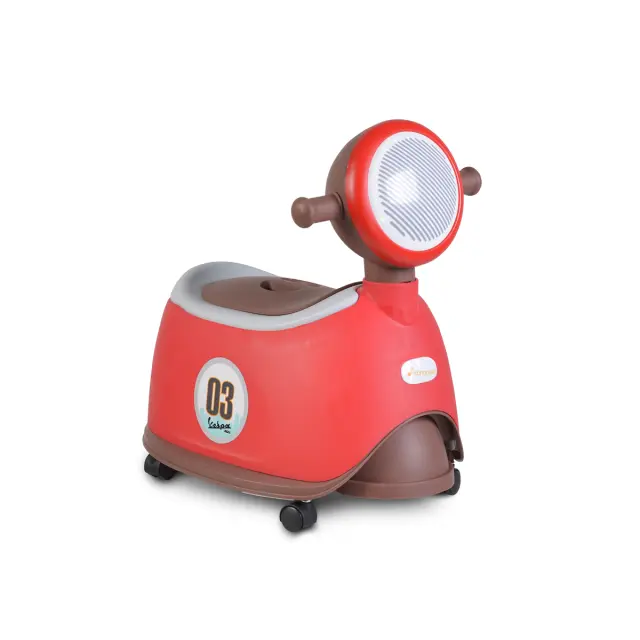 Cangaroo Γιο γιό με Κάθισμα και Καπάκι Mini Vespa 2 in 1 Red