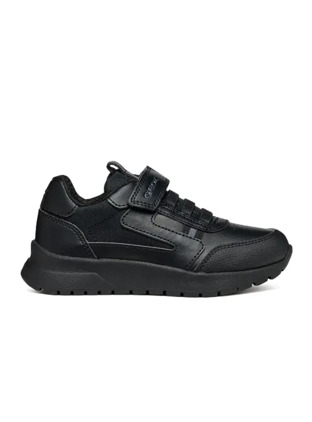 Παιδικά Παπούτσια Geox για Αγόρια J Briezee Boy Black(Μεγέθη 27-36) ΜΑΥΡΟ