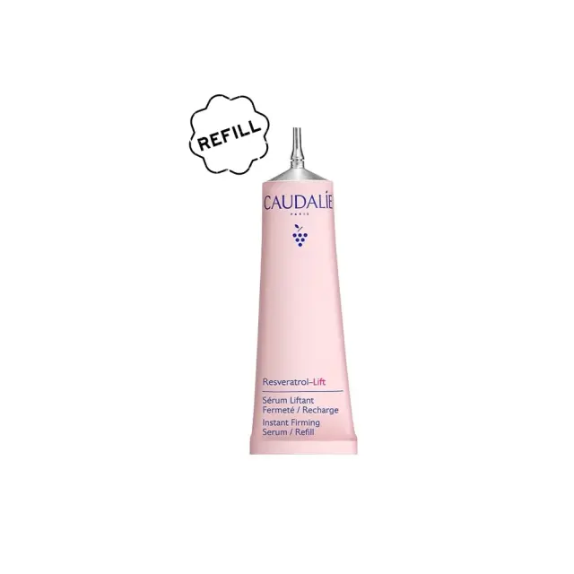 Caudalie Resveratrol-Lift Instant Firming Serum Refill, Αντιρυτιδικός & Συσφιγκτικός Ορός Προσώπου,Ανταλλακτικό 30ml