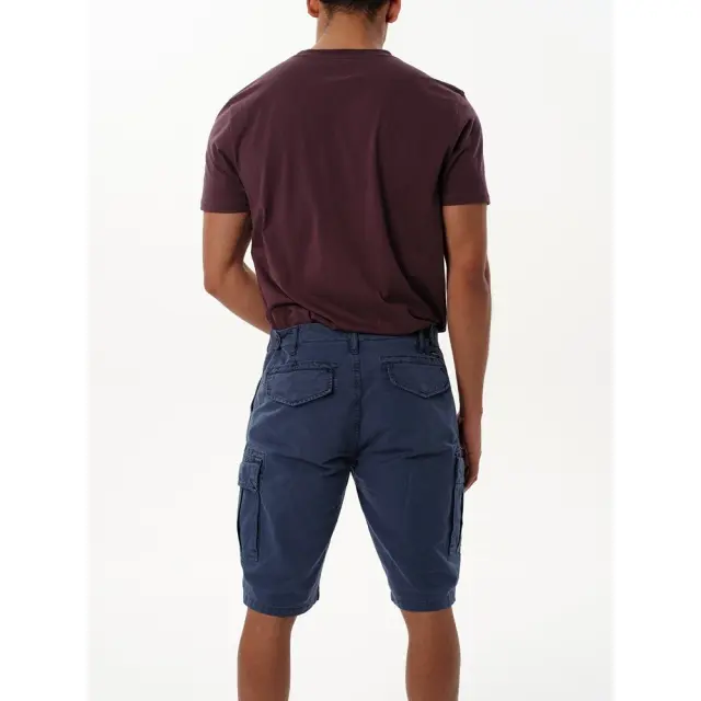 Emerson Men's Cargo Short Pants (231.EM47.295-INDIGO BLUE) - Μπλέ 3